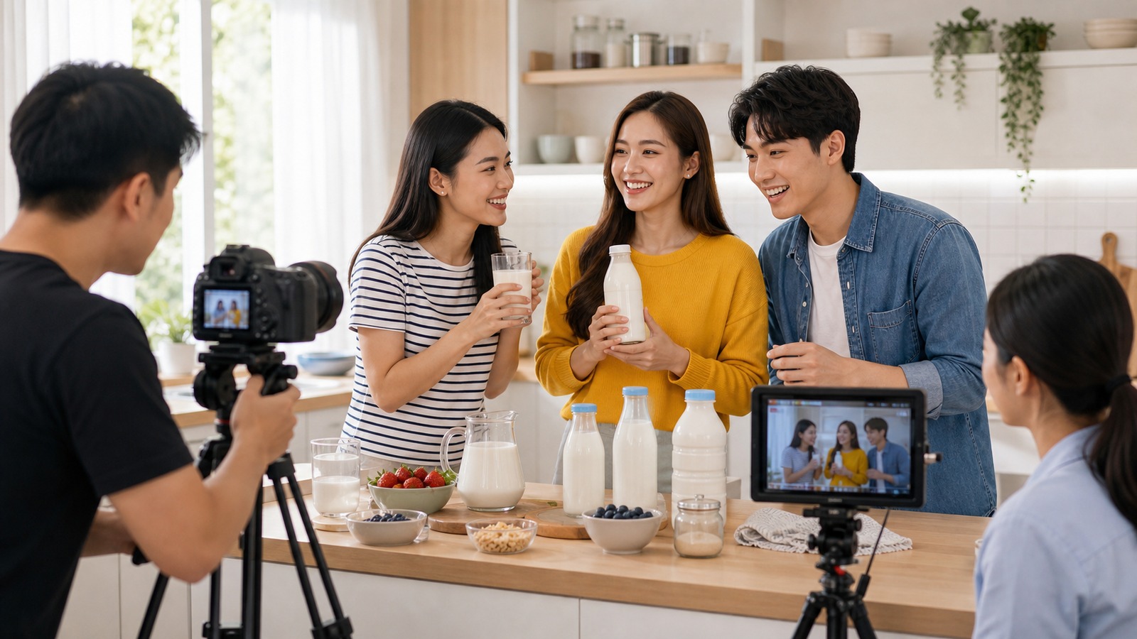 Dalat Milk health product market and youth market engagement